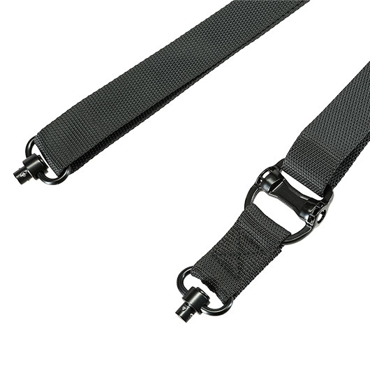 Romantac 1- / 2-Punkt Tragegurt Tactical QD mit QD-Halterungen schwarz Bild 3