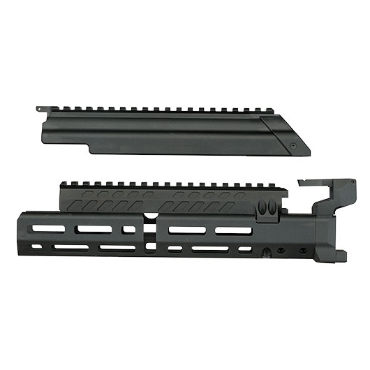 VFC AK74 CNC Aluminium Tactical Conversion Kit 10 Zoll Version f. VFC AK74M GBB Gewehre schwarz Bild 1
