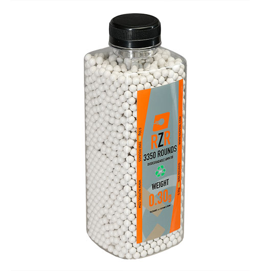 Nuprol RZR BIO High Precision Bio BBs 0,30g 3.350er Flasche weiss Bild 2