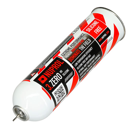 Nuprol 3.Zero Extreme Performance Premium Red Airsoft Gas 420ml - Silikonfrei Bild 5