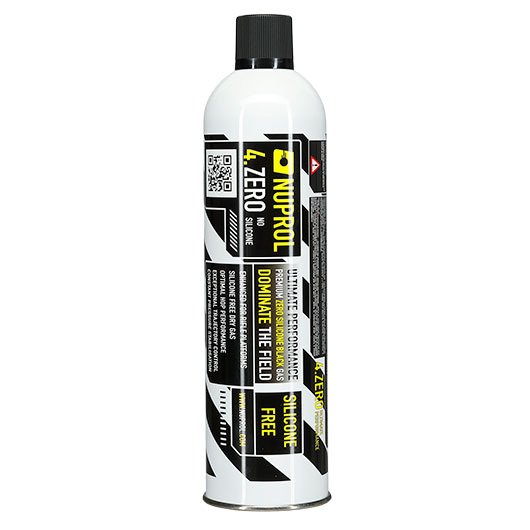 Nuprol 4.Zero Ultimate Performance Premium Black Airsoft Gas 420ml - Silikonfrei