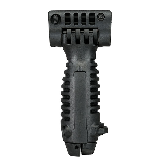 Nuprol Heavy Duty Tactical Bipod Frontgriff mit integriertem Zweibein f. 20 - 22 mm Schienen schwarz Bild 4