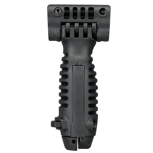 Nuprol Heavy Duty Tactical Bipod Frontgriff mit integriertem Zweibein f. 20 - 22 mm Schienen schwarz Bild 5
