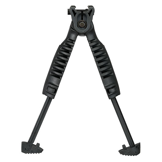 Nuprol Heavy Duty Tactical Bipod Frontgriff mit integriertem Zweibein f. 20 - 22 mm Schienen schwarz Bild 6