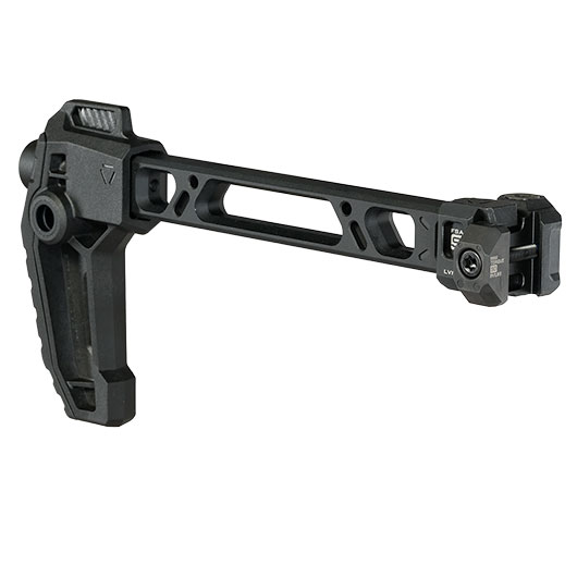 Strike Industries Single Folding Adapter Schaft mit FSA Schaftkappe f. 20 - 22 mm Schienen schwarz Bild 10