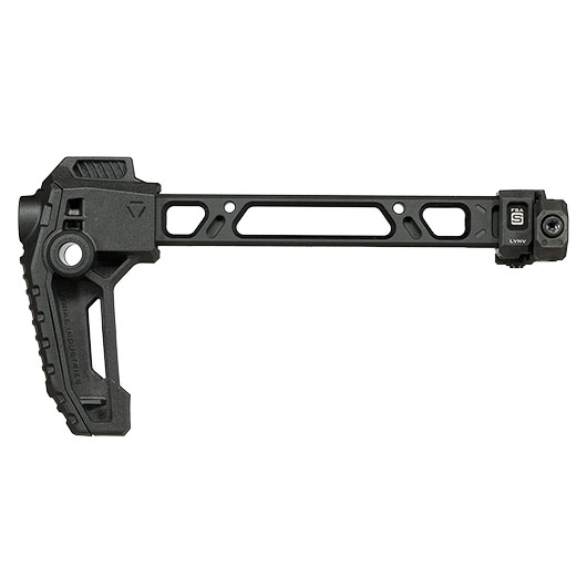 Strike Industries Single Folding Adapter Schaft mit FSA Schaftkappe f. 20 - 22 mm Schienen schwarz Bild 2