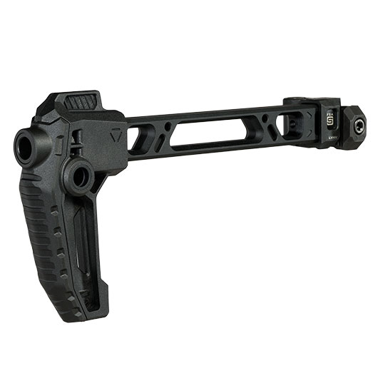 Strike Industries Single Folding Adapter Schaft mit FSA Schaftkappe f. 20 - 22 mm Schienen schwarz Bild 3
