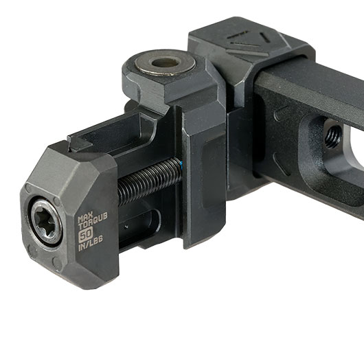 Strike Industries Single Folding Adapter Schaft mit FSA Schaftkappe f. 20 - 22 mm Schienen schwarz Bild 7