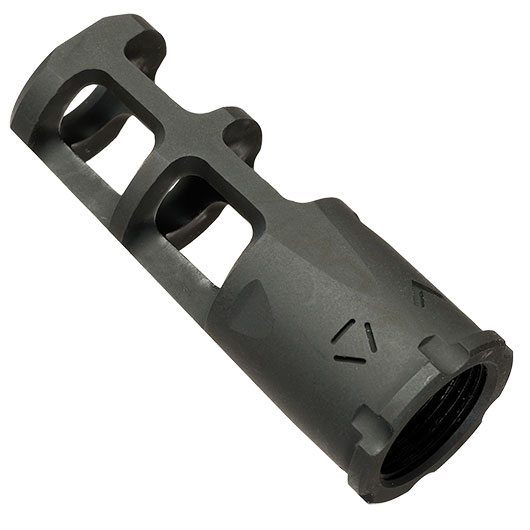 Strike Industries / XLogic AK Ghost Stahl Flash-Hider schwarz 14mm- Bild 2