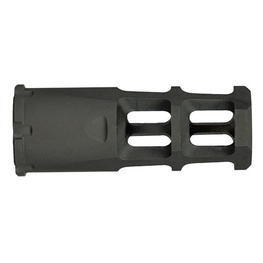 Strike Industries / XLogic AK Ghost Stahl Flash-Hider schwarz 14mm- Bild 5
