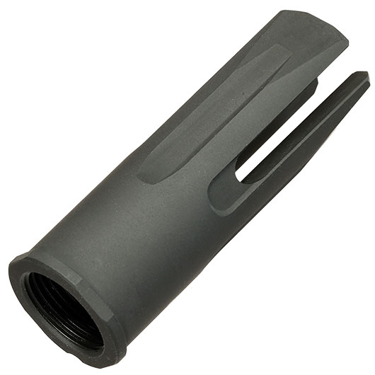 Strike Industries / XLogic AK Widow Stahl Flash-Hider schwarz 14mm- Bild 1