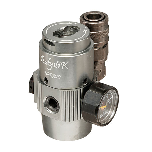 BalystiK HPR200 HPA Regulator Titanium Silver silber - US Version Bild 1