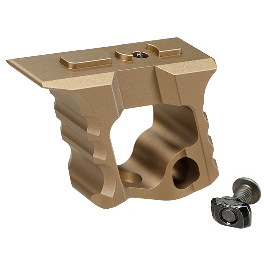 MET KeyMod / LOCK Aluminium Lightweight Halo-Style Frontgriff Dark Earth