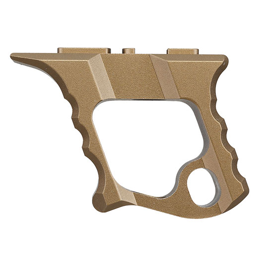 MET KeyMod / LOCK Aluminium Lightweight Halo-Style Frontgriff Dark Earth Bild 5