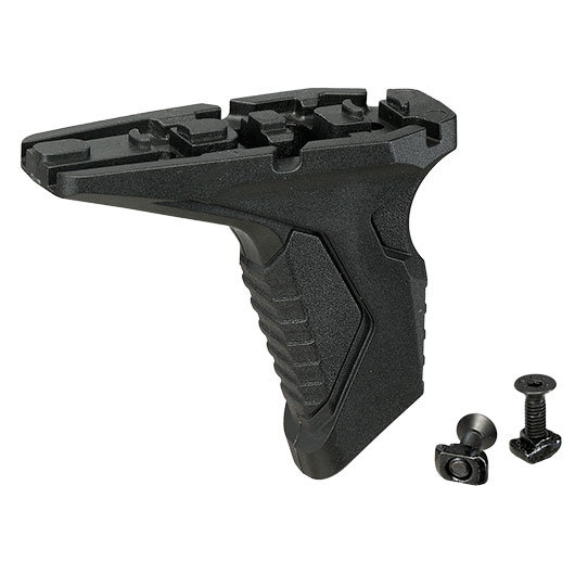 MP Airsoft KeyMod / LOCK Hand Stop Polymer Frontgriff m. Kabelf�hrung schwarz