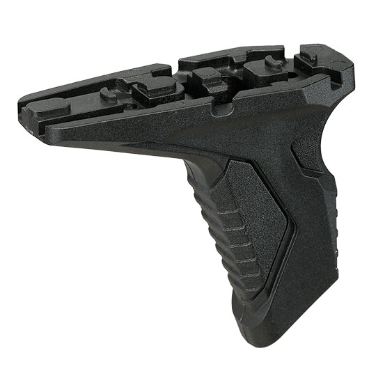 MP Airsoft KeyMod / LOCK Hand Stop Polymer Frontgriff m. Kabelf�hrung schwarz Bild 1