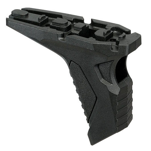 MP Airsoft KeyMod / LOCK Hand Stop Polymer Frontgriff m. Kabelf�hrung schwarz Bild 4