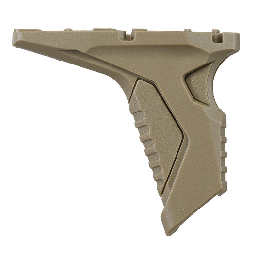 MP Airsoft KeyMod / LOCK Hand Stop Polymer Frontgriff m. Kabelf�hrung Dark Earth Bild 5