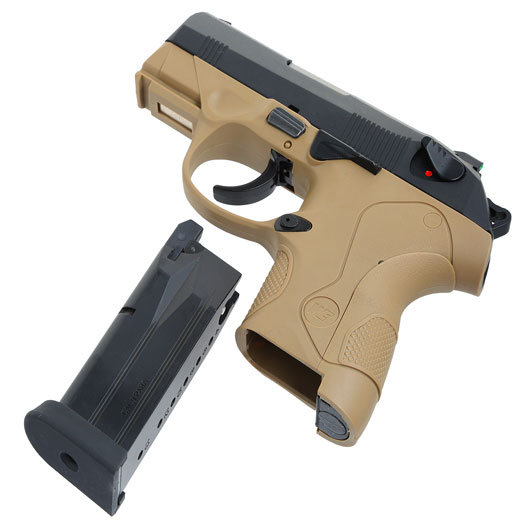 Wei-ETech BullDog Compact mit Metallschlitten GBB 6mm BB Tan Bild 6