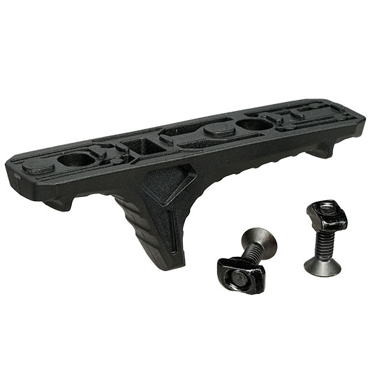 MP Airsoft KeyMod / LOCK Polymer Anchor Hand Stop Frontgriff schwarz