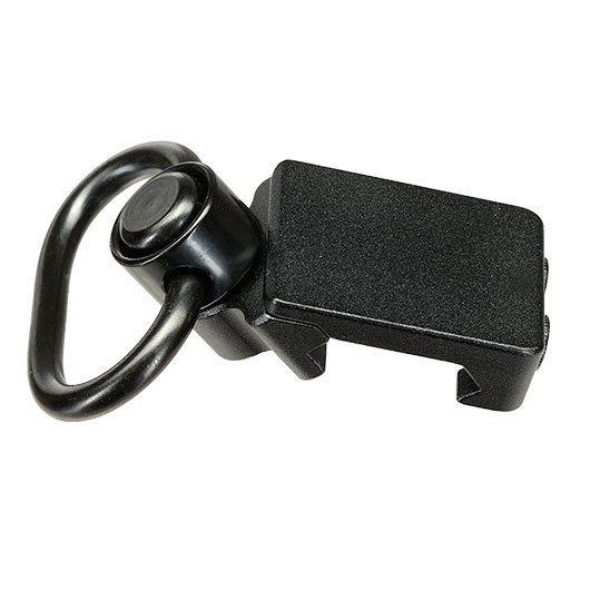 MET 45� Offset QD Riemenhalter f. 20 - 22mm Schienen schwarz Bild 2