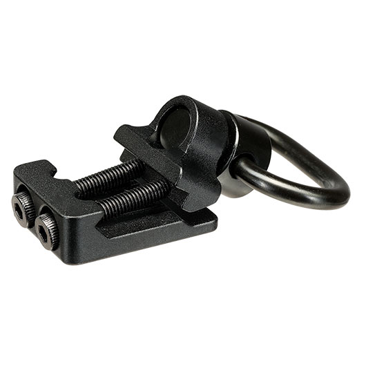MET 45� Offset QD Riemenhalter f. 20 - 22mm Schienen schwarz Bild 7
