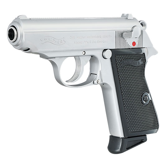 Walther PPK/S Vollmetall GBB 6mm BB Airsoft silber