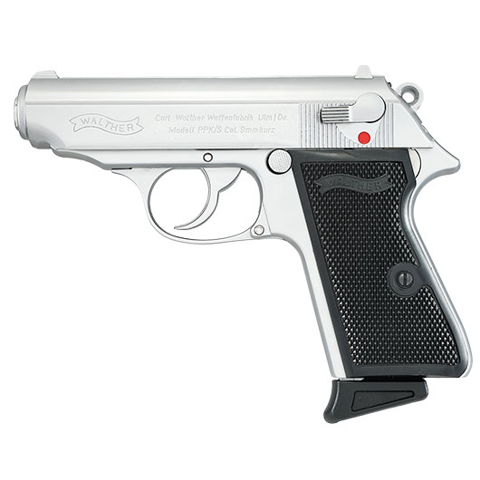 Walther PPK/S Vollmetall GBB 6mm BB Airsoft silber Bild 2
