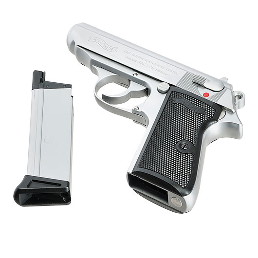 Walther PPK/S Vollmetall GBB 6mm BB Airsoft silber Bild 7