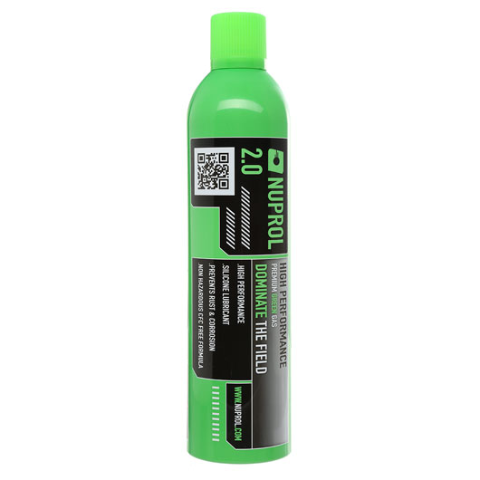 Nuprol 2.0 High Performance Premium Green Airsoft Gas 420ml