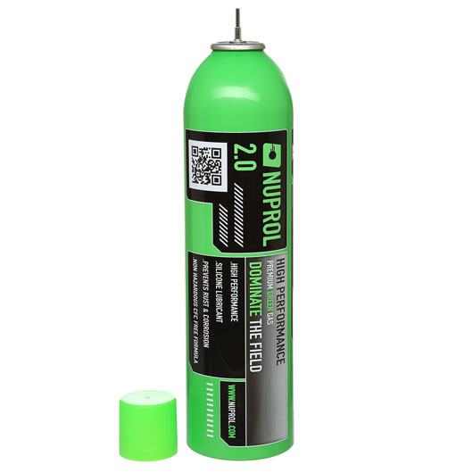 Nuprol 2.0 High Performance Premium Green Airsoft Gas 420ml Bild 1