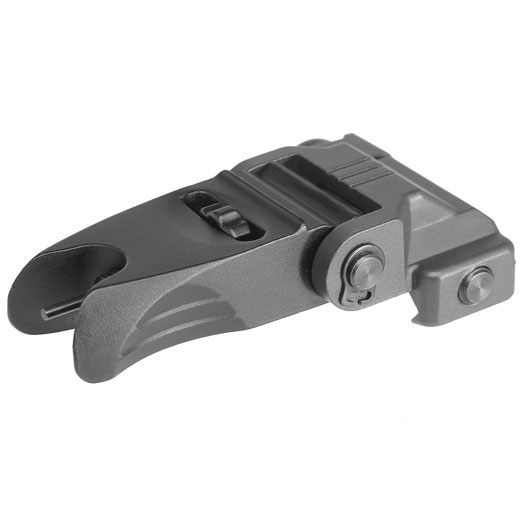 G&G Flip-Up Type-4 Front Sight f. 21mm Schienen schwarz / grau Bild 3