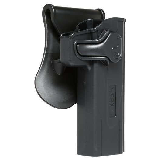 Nuprol Formholster Kunststoff Paddle f�r Hi-Capa 5.1 Pistolen rechts schwarz Bild 1