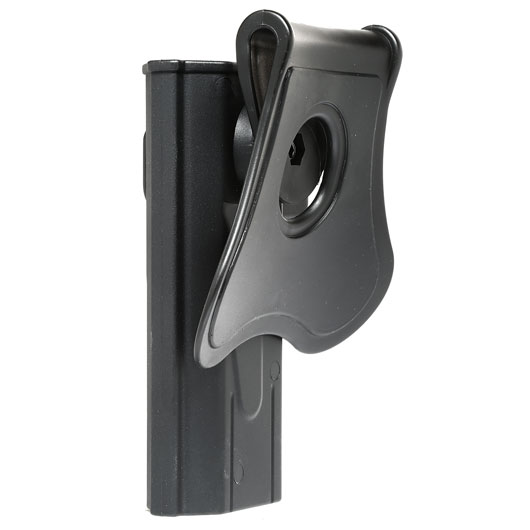 Nuprol Formholster Kunststoff Paddle f�r Hi-Capa 5.1 Pistolen rechts schwarz Bild 3
