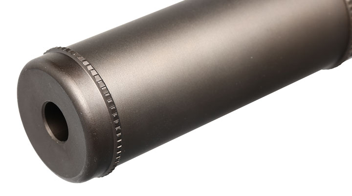 Nuprol BOCCA BOA Short QD Aluminium Suppressor bronze inkl. Stahl Flash-Hider 14mm- Bild 4