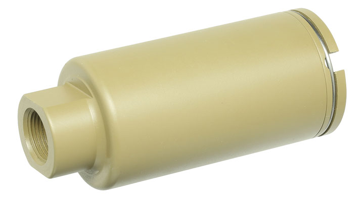 Nuprol BOCCA Copperhead Aluminium Amplifier Flash-Hider tan 14mm- Bild 1