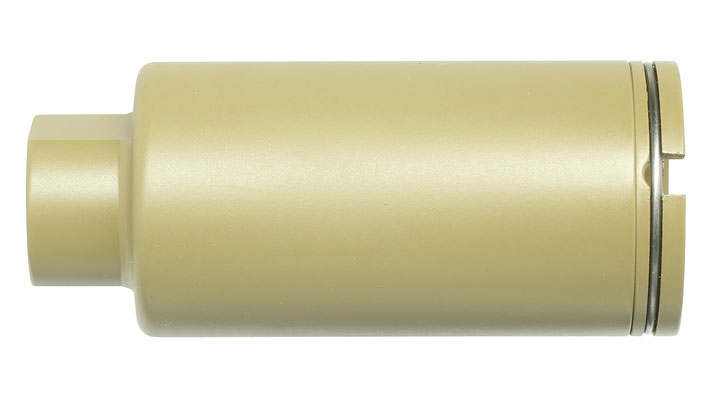 Nuprol BOCCA Copperhead Aluminium Amplifier Flash-Hider tan 14mm- Bild 3