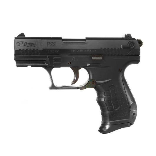 Walther P22 Airsoft Springer 6mm BB schwarz inkl. Ersatzmagazin Bild 1