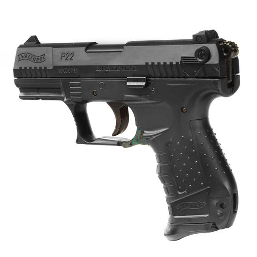 Walther P22 Airsoft Springer 6mm BB schwarz inkl. Ersatzmagazin Bild 3