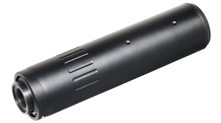Nuprol BOCCA Mamba Aluminium Suppressor schwarz inkl. Stahl Flash-Hider 14mm- Bild 1