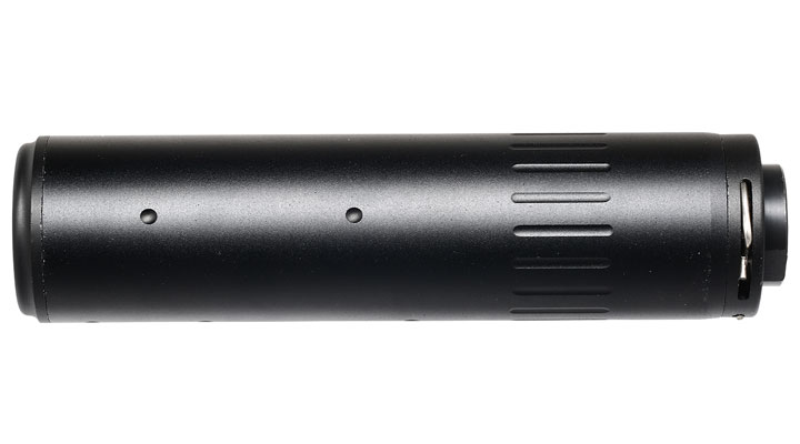 Nuprol BOCCA Mamba Aluminium Suppressor schwarz inkl. Stahl Flash-Hider 14mm- Bild 2