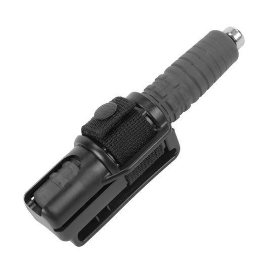Teleskopschlagstock chrom ca. 40 cm mit Profi-Holster Bild 2