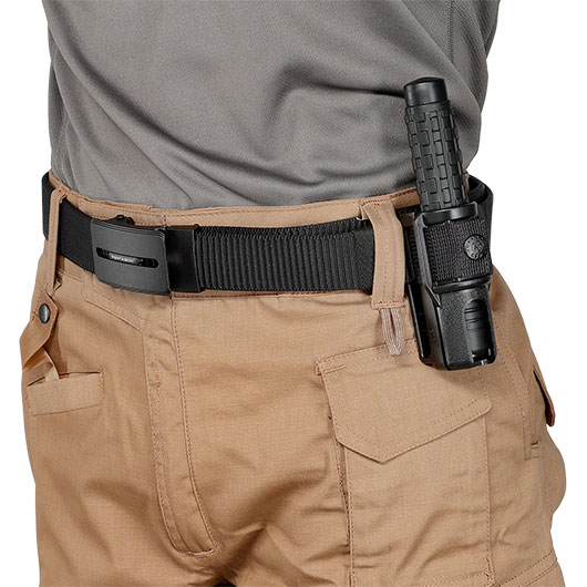 Teleskopschlagstock chrom ca. 40 cm mit Profi-Holster Bild 8