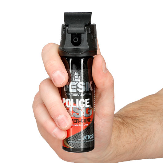 Abwehrspray VESK Police RSG Pfefferspray Cone, 63 ml Breitstrahl Bild 2
