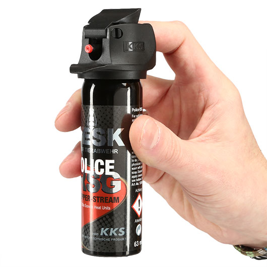 Abwehrspray VESK RSG Stream Pfefferspray, 63ml Weitstrahl hochkonzentriert Bild 5