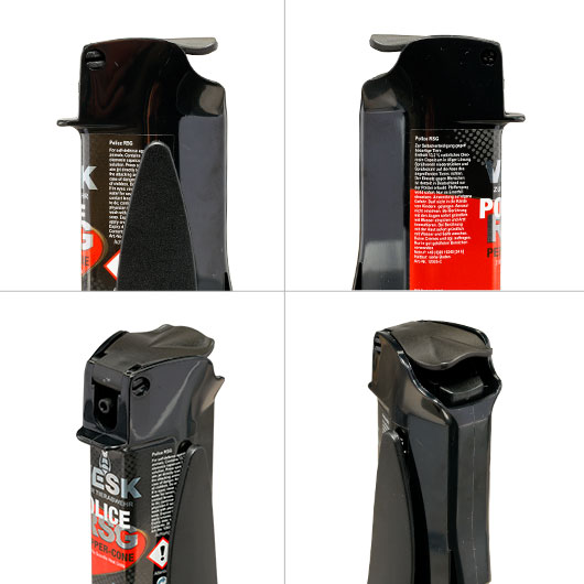 Abwehrspray VESK RSG Police Cone Pfefferspray, 20 ml Breitstrahl hochwirksam, nachfllbar Bild 3