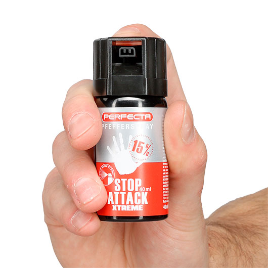 Perfecta Pfefferspray 40ml, konischer Strahl Bild 2
