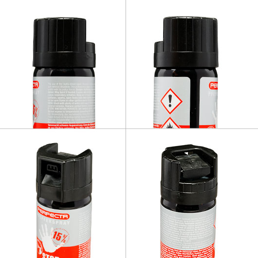 Perfecta Pfefferspray 40ml, konischer Strahl Bild 3