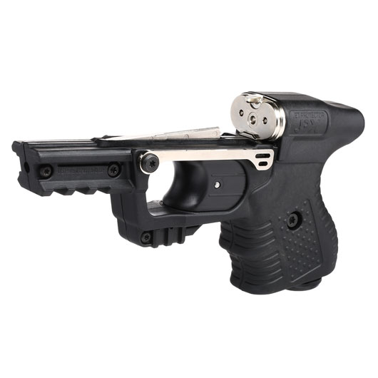 Piexon JPX 2 Gen 1 Jet Protector Pfefferspray Abschussgert schwarz inkl. Transportkoffer Bild 8