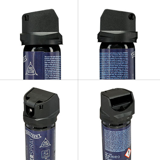 Walther Pro Secur 360 Grad Pfefferspray 40 ml ballistisch Bild 3